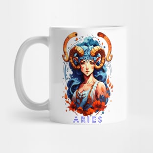 Zodiac sign Aries T-shirt Mug